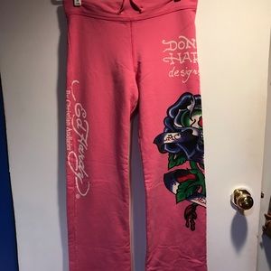 Ed Hardy Sweatpants / Yoga pants XS - NWT